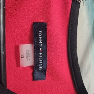 Red Jumpsuit with black Trim